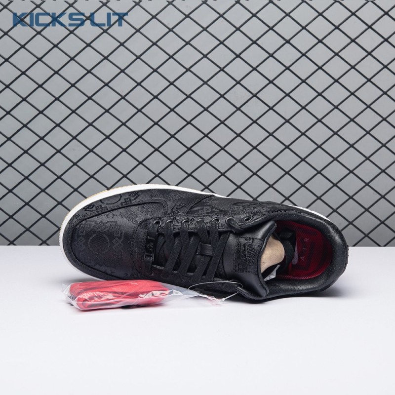 Nike Fragment X CLOT x Air Force 1 (Black) CZ3986-001 Unisex Nike Fragment X CLOT x Air Force 1 (Black) CZ3986-001 Unisex