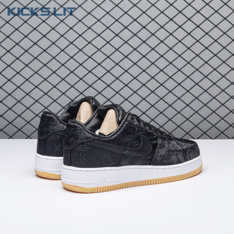 Nike Fragment X CLOT x Air Force 1 (Black) CZ3986-001 Unisex Nike Fragment X CLOT x Air Force 1 (Black) CZ3986-001 Unisex