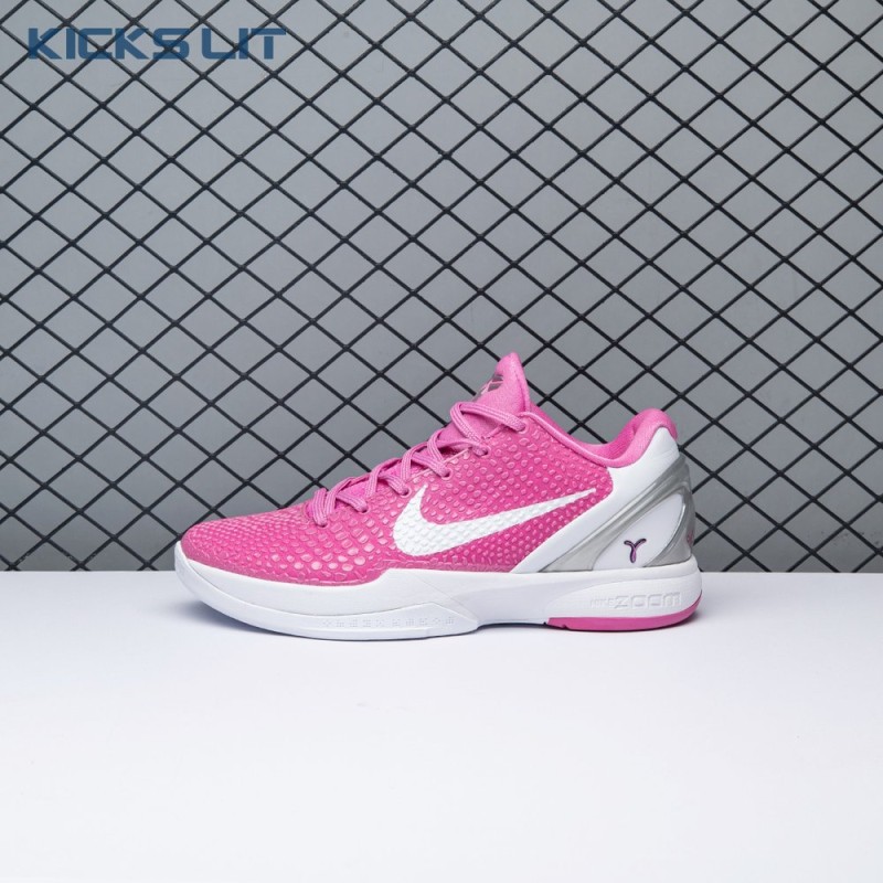 Nike Kobe 6 Kay Yow Think Pink 429659-601 Men's