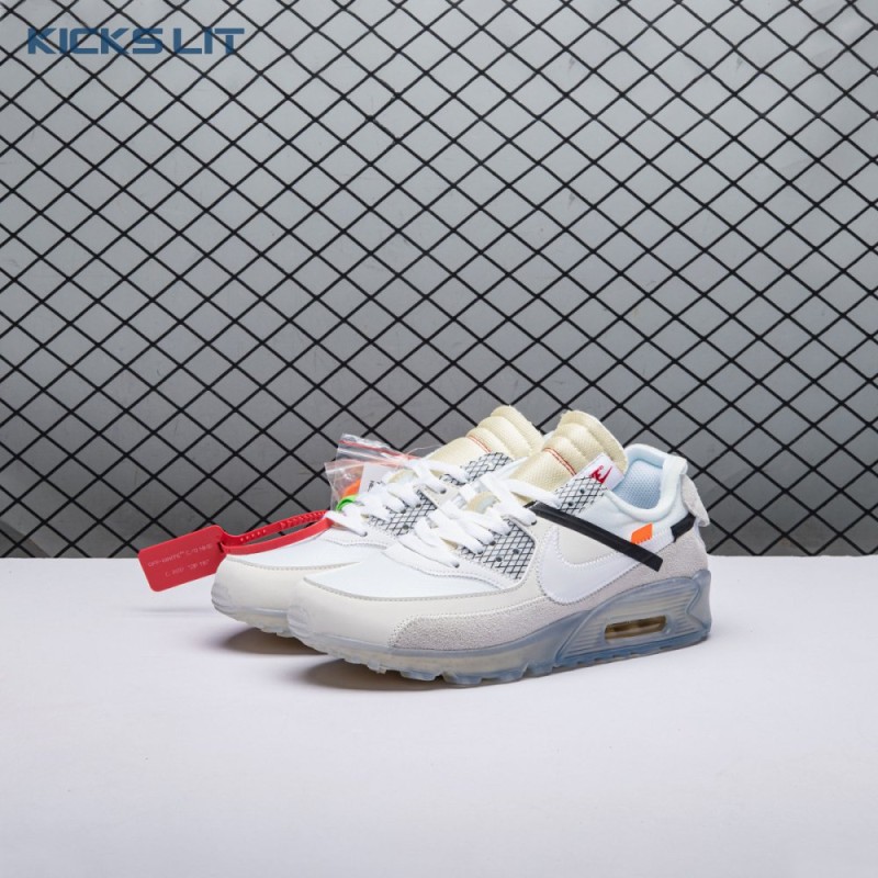 Nike OFF-WHITE x Air Max 90 White Men's Nike OFF-WHITE x Air Max 90 White Men's