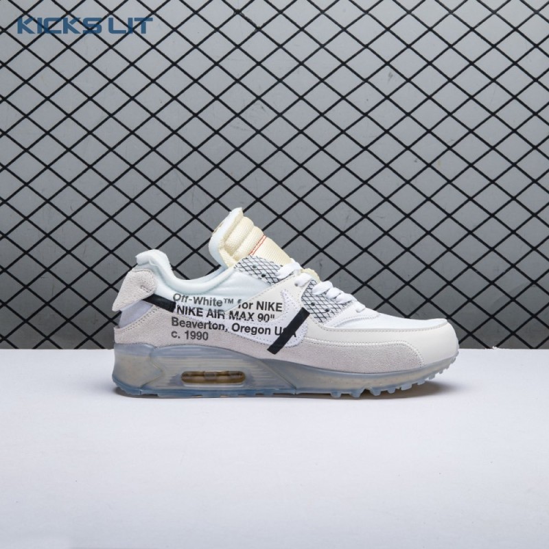 Nike OFF-WHITE x Air Max 90 White Men's Nike OFF-WHITE x Air Max 90 White Men's