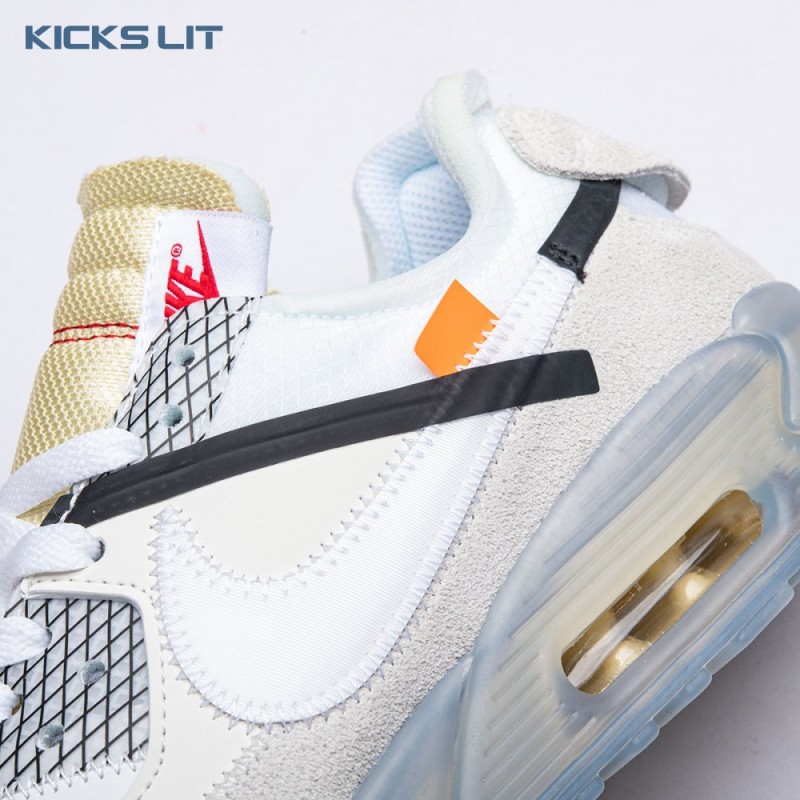 Nike OFF-WHITE x Air Max 90 White Men's Nike OFF-WHITE x Air Max 90 White Men's