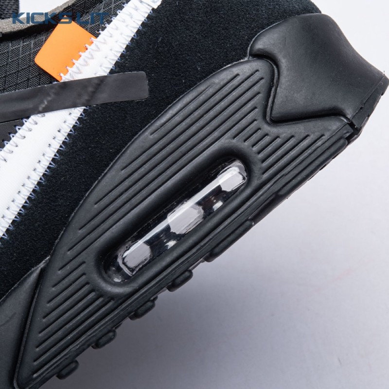 Nike OFF-WHITE x Air Max 90 White Black Men's Nike OFF-WHITE x Air Max 90 White Black Men's