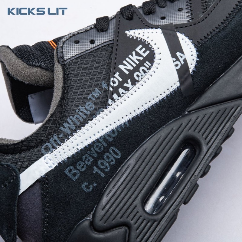 Nike OFF-WHITE x Air Max 90 White Black Men's Nike OFF-WHITE x Air Max 90 White Black Men's