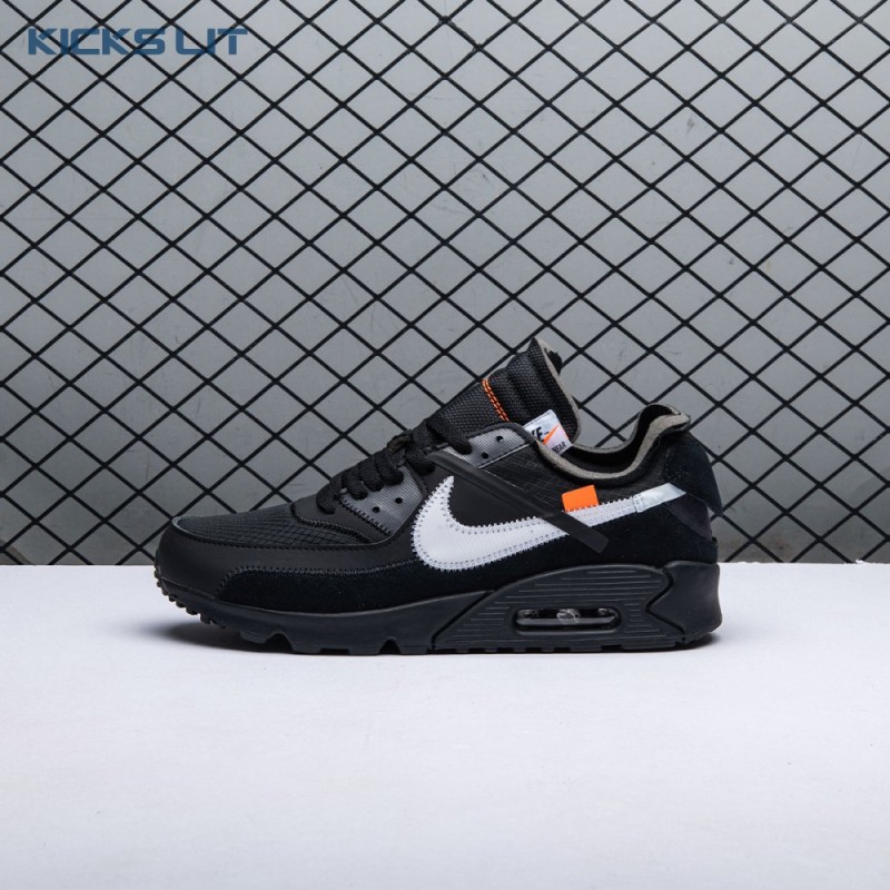 Nike OFF-WHITE x Air Max 90 White Black Men's Nike OFF-WHITE x Air Max 90 White Black Men's