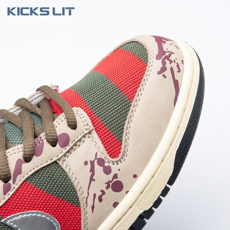 Nike SB Dunk Low Freddy Krueger Men's Nike SB Dunk Low Freddy Krueger Men's