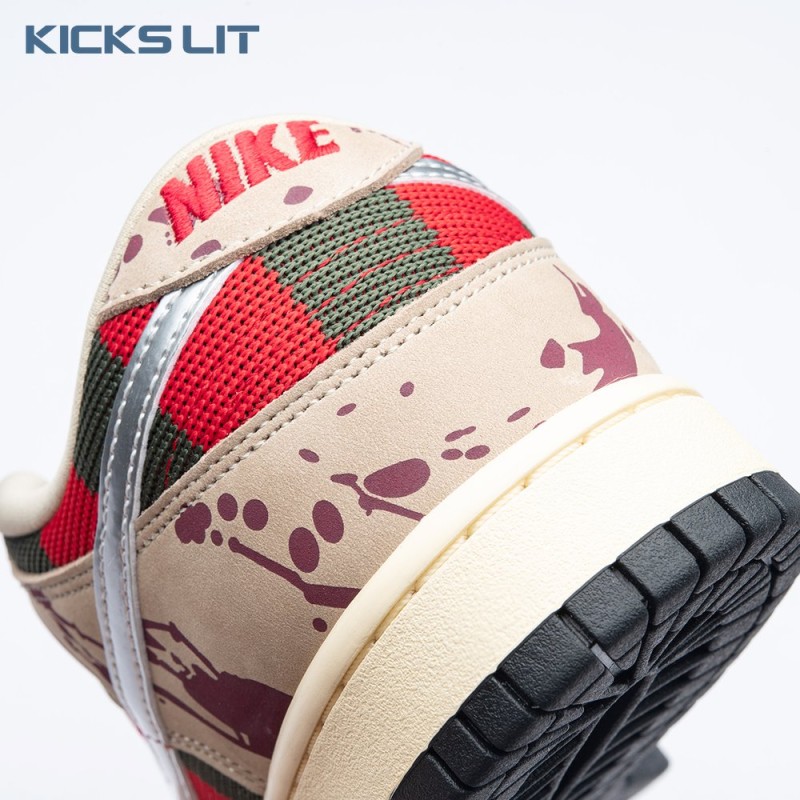 Nike SB Dunk Low Freddy Krueger Men's Nike SB Dunk Low Freddy Krueger Men's