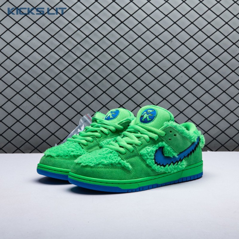 Nike SB Dunk Low Grateful Dead Bears Green CJ5378-300 Unisex Nike SB Dunk Low Grateful Dead Bears Green CJ5378-300 Unisex