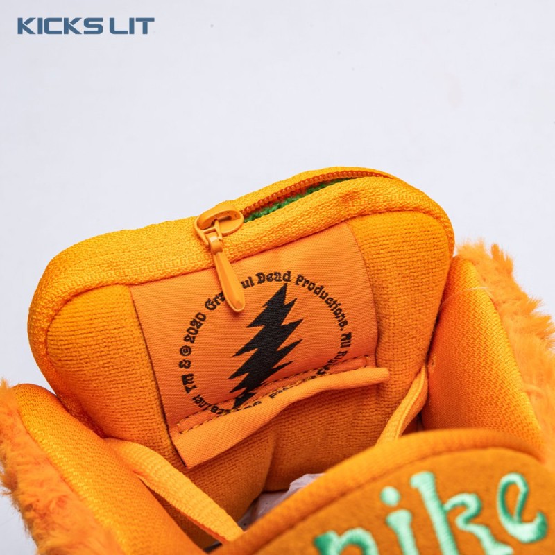 Nike SB Dunk Low Grateful Dead Bears Orange CJ5378-800 Unisex Nike SB Dunk Low Grateful Dead Bears Orange CJ5378-800 Unisex