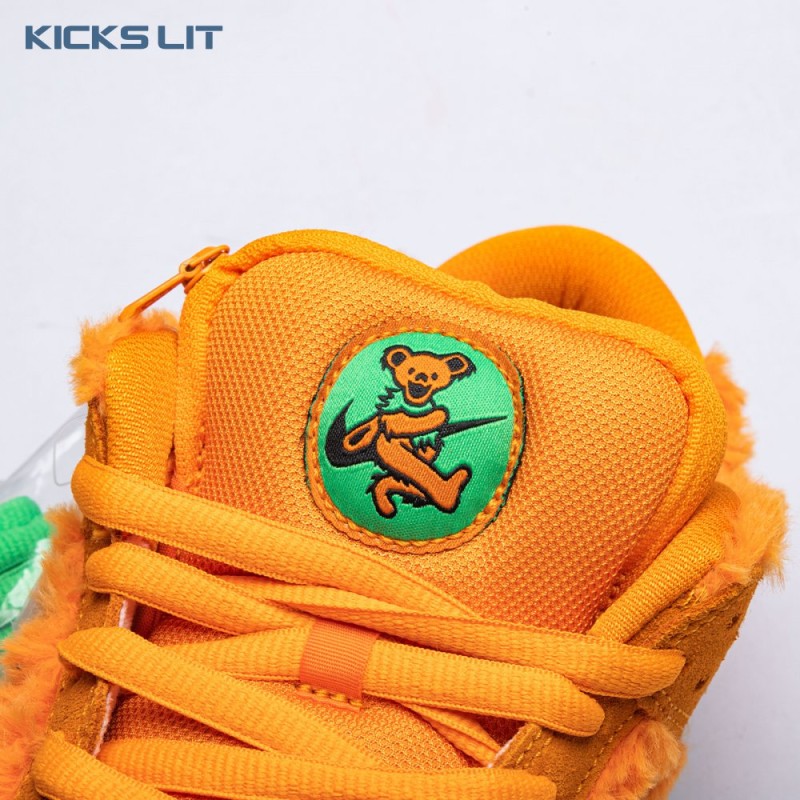 Nike SB Dunk Low Grateful Dead Bears Orange CJ5378-800 Unisex Nike SB Dunk Low Grateful Dead Bears Orange CJ5378-800 Unisex