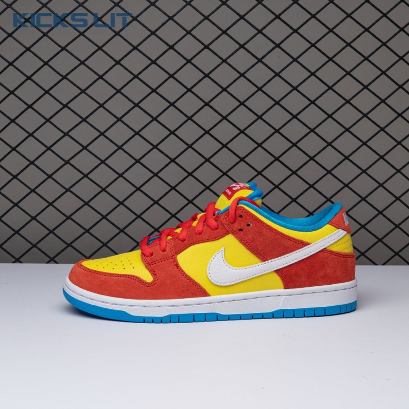 Nike SB Dunk Low Pro Bart Simpson BQ6817-602 Unisex Nike SB Dunk Low Pro Bart Simpson BQ6817-602 Unisex
