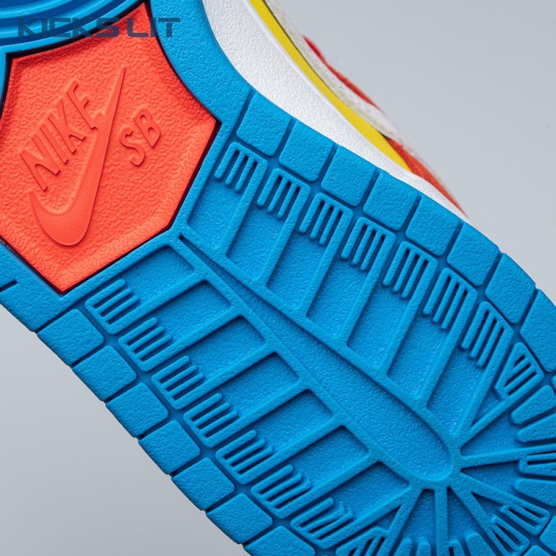 Nike SB Dunk Low Pro Bart Simpson BQ6817-602 Unisex Nike SB Dunk Low Pro Bart Simpson BQ6817-602 Unisex