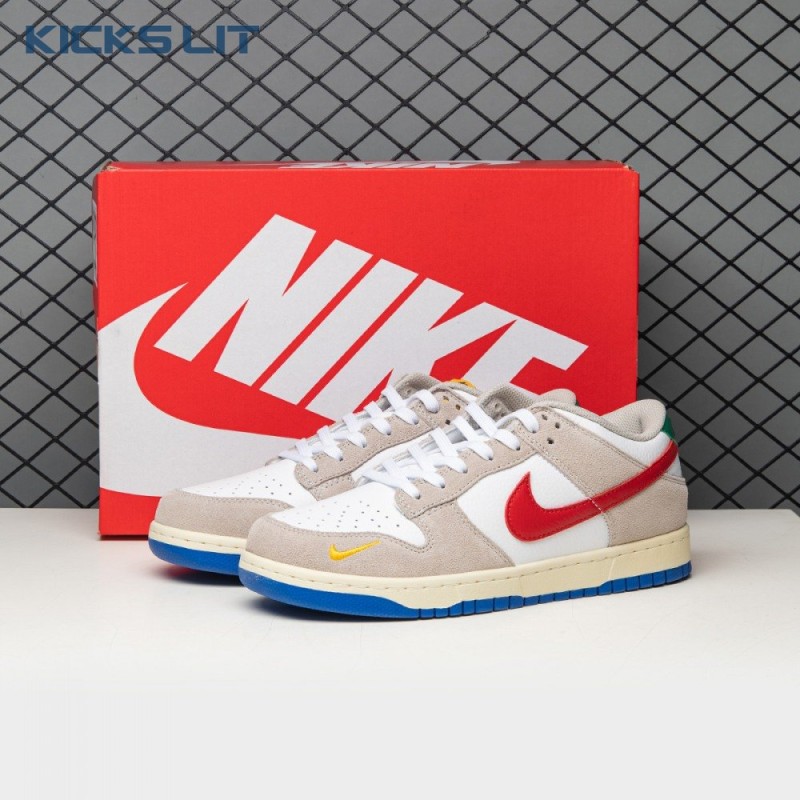 Nike SB Dunk Low Retro PRM Dark Blue Red Gold DX6037-781 Unisex