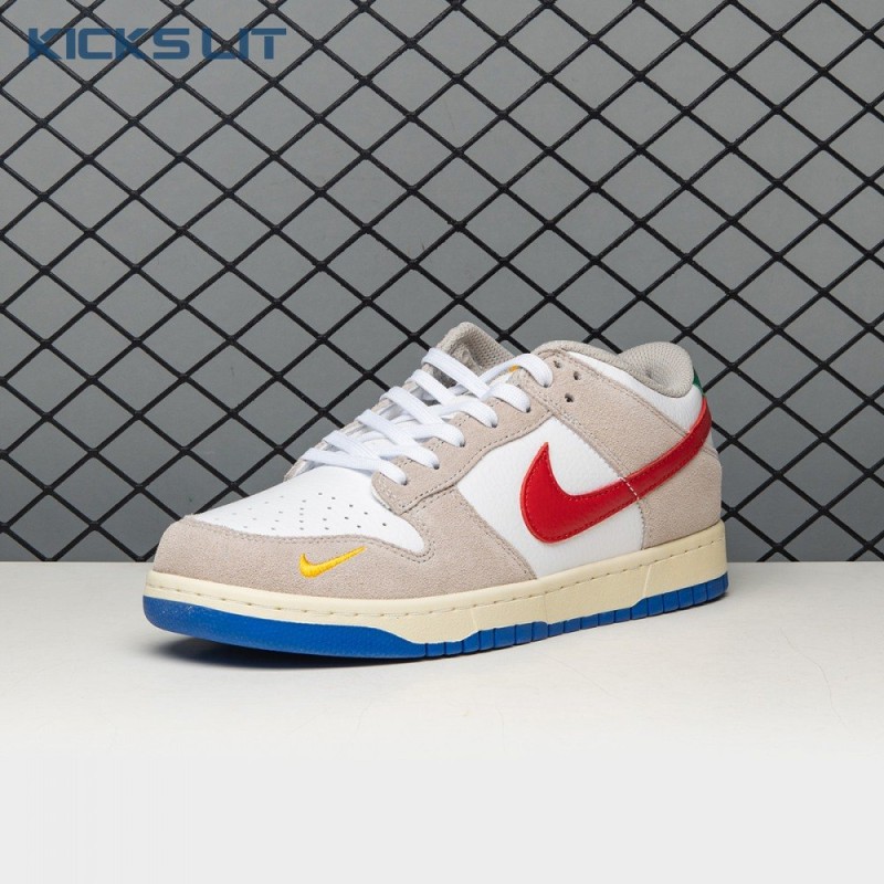 Nike SB Dunk Low Retro PRM Dark Blue Red Gold DX6037-781 Unisex