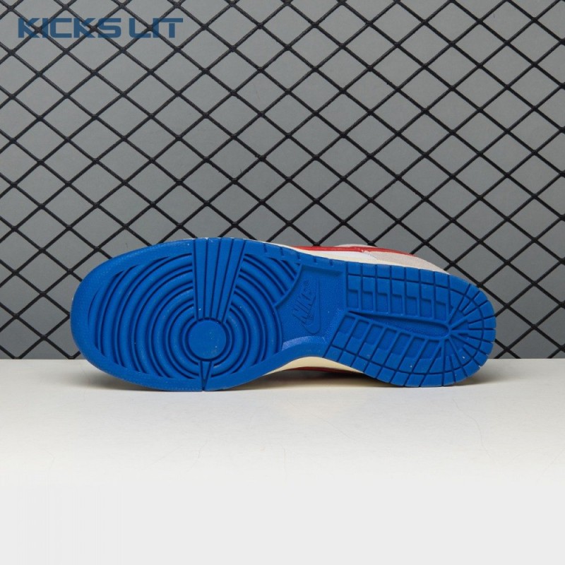 Nike SB Dunk Low Retro PRM Dark Blue Red Gold DX6037-781 Unisex