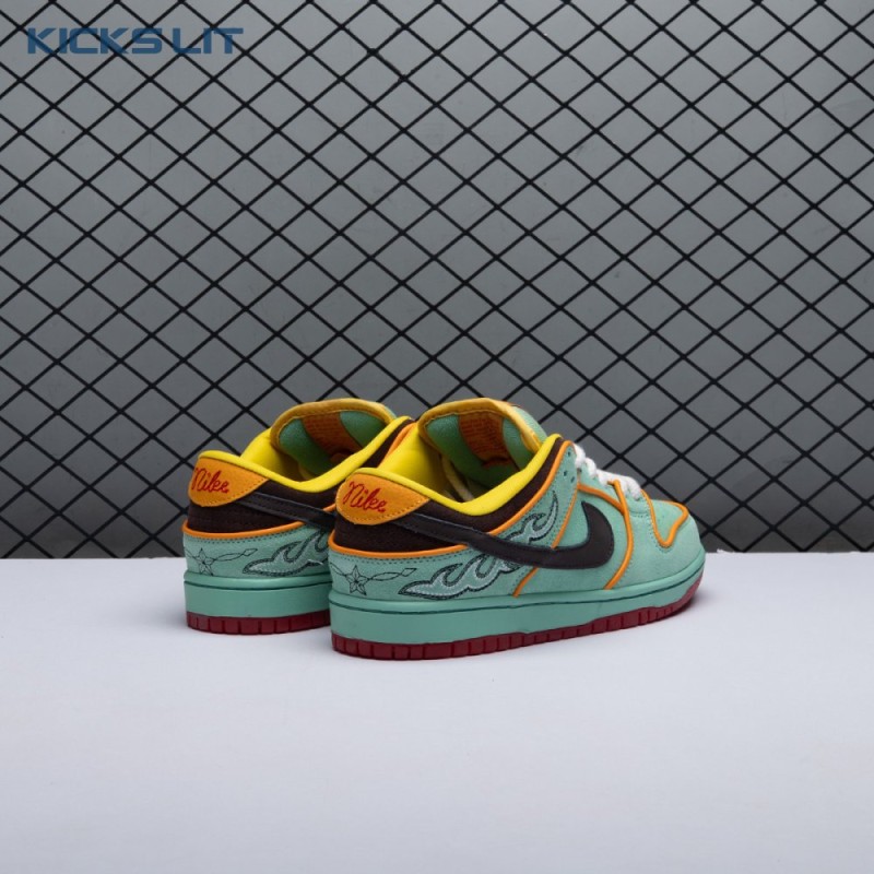 Nike SB Dunk Low Rodeo Tourmaline HF3058-300 Unisex Nike SB Dunk Low Rodeo Tourmaline HF3058-300 Unisex