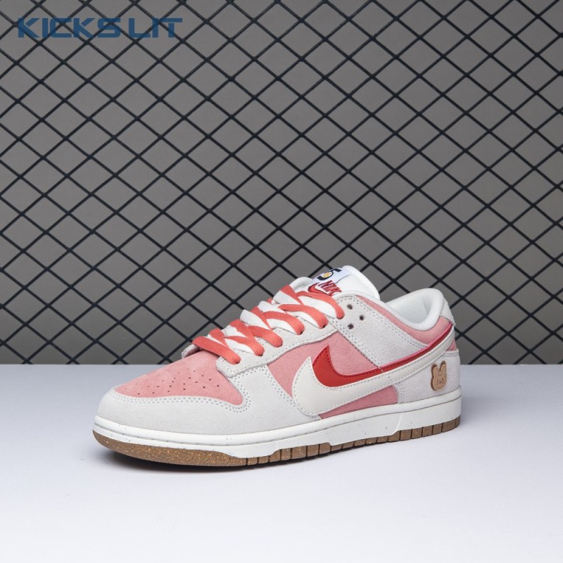 Nike SB Dunk Low SE 85 Double Swoosh Sail Red Pink DO9457-110 Women's Nike SB Dunk Low SE 85 Double Swoosh Sail Red Pink DO9457-110 Women's