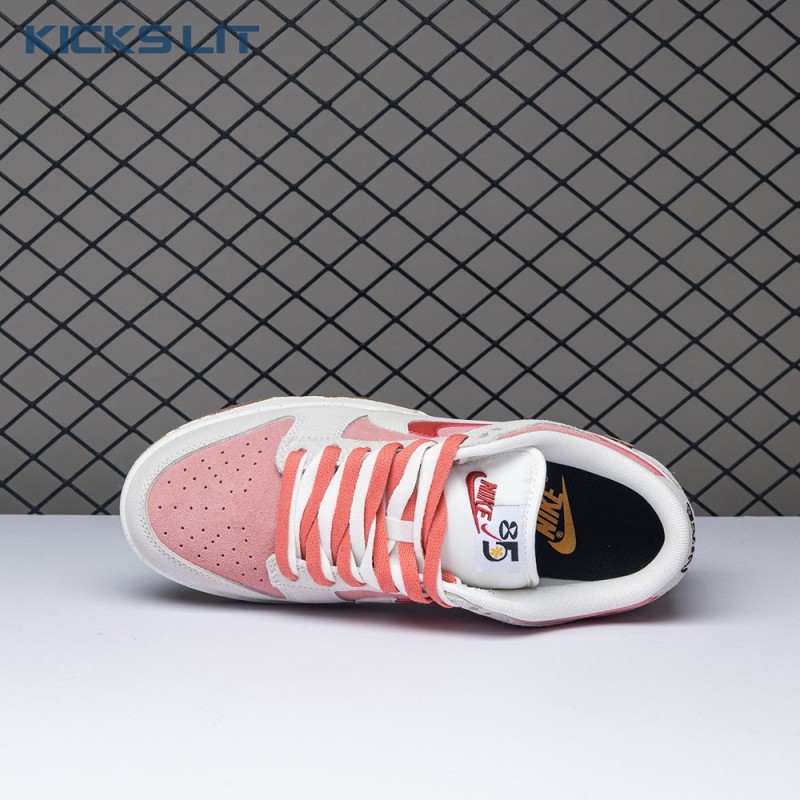 Nike SB Dunk Low SE 85 Double Swoosh Sail Red Pink DO9457-110 Women's Nike SB Dunk Low SE 85 Double Swoosh Sail Red Pink DO9457-110 Women's