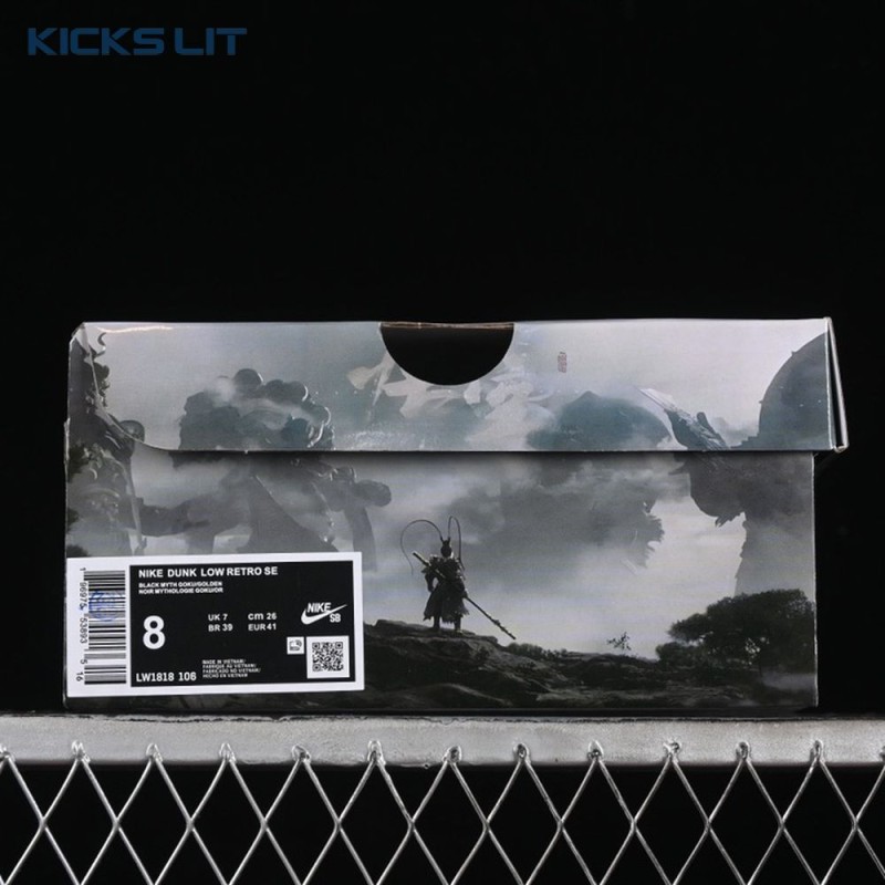 Nike SB Dunk Low Black Myth Wukong LW1818-106 Unisex Nike SB Dunk Low Black Myth Wukong LW1818-106 Unisex
