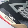 Off-White X Air Jordan 4 Bred CV9388-001 Men's