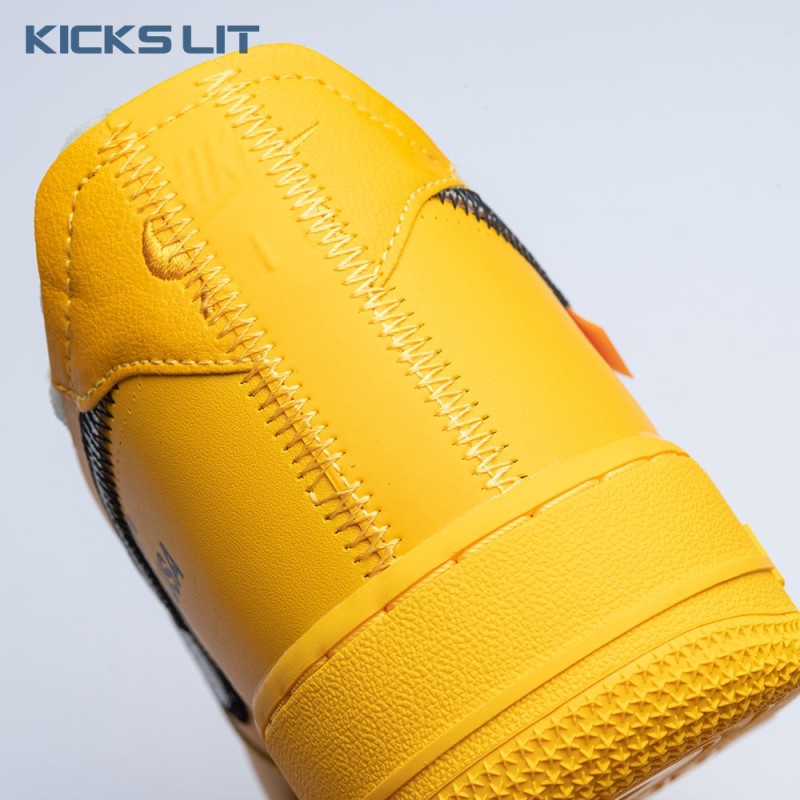 Off-White x Air Force 1 Low 'University Gold' Unisex Off-White x Air Force 1 Low 'University Gold' Unisex