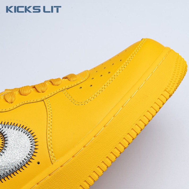 Off-White x Air Force 1 Low 'University Gold' Unisex Off-White x Air Force 1 Low 'University Gold' Unisex