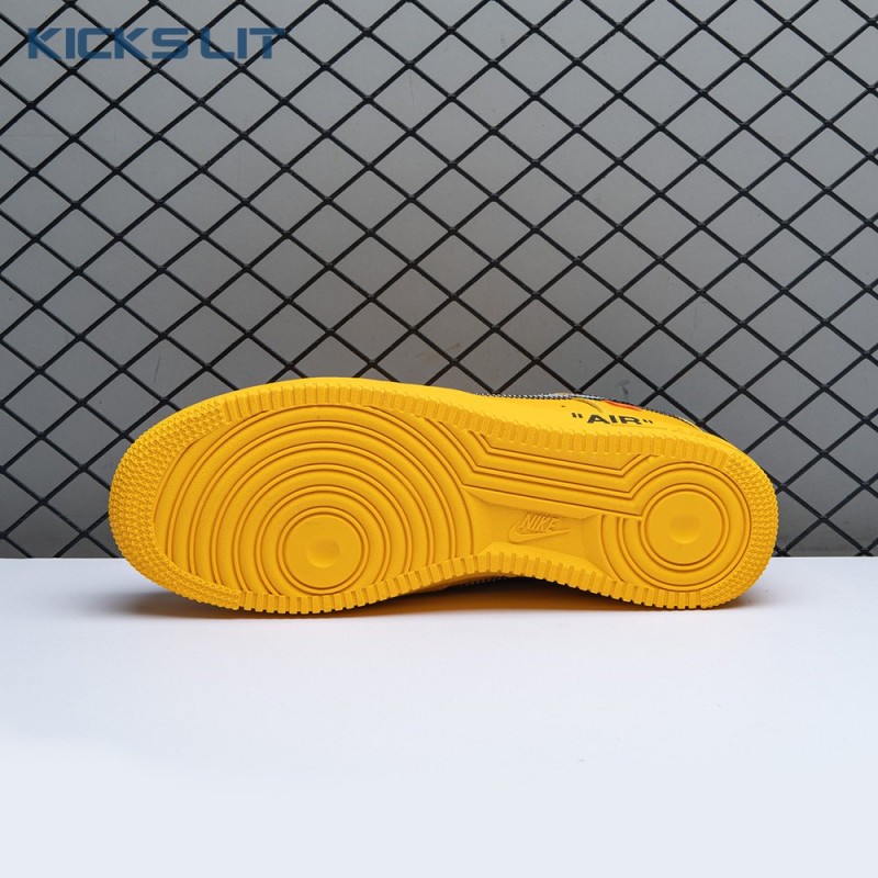 Off-White x Air Force 1 Low 'University Gold' Unisex Off-White x Air Force 1 Low 'University Gold' Unisex