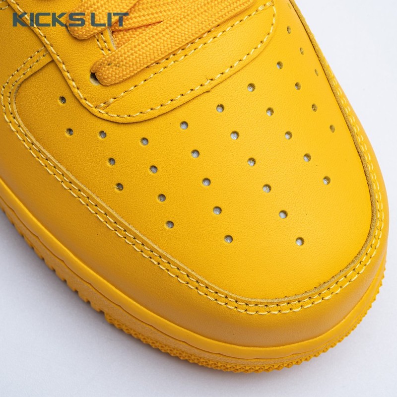 Off-White x Air Force 1 Low 'University Gold' Unisex Off-White x Air Force 1 Low 'University Gold' Unisex