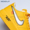 Off-White x Air Force 1 Low 'University Gold' Unisex