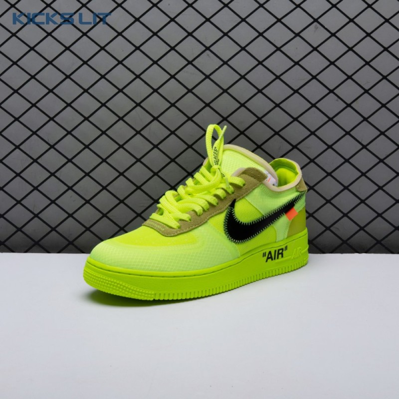 Off-White x Air Force 1 Low 'Volt' Unisex Off-White x Air Force 1 Low 'Volt' Unisex
