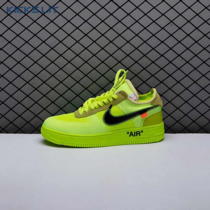 Off-White x Air Force 1 Low 'Volt' Unisex Off-White x Air Force 1 Low 'Volt' Unisex