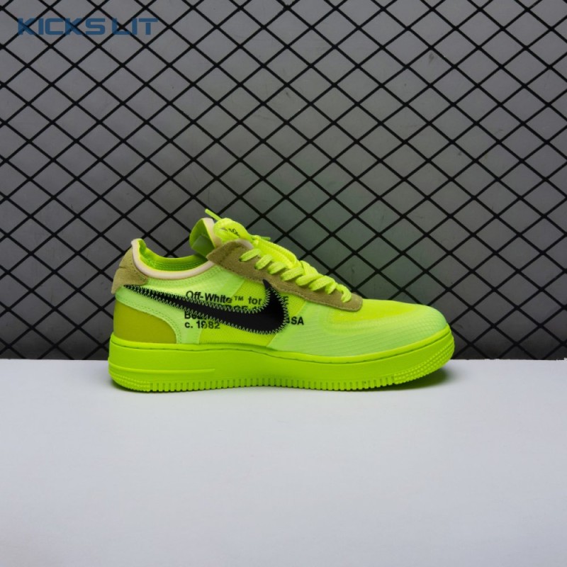 Off-White x Air Force 1 Low 'Volt' Unisex Off-White x Air Force 1 Low 'Volt' Unisex