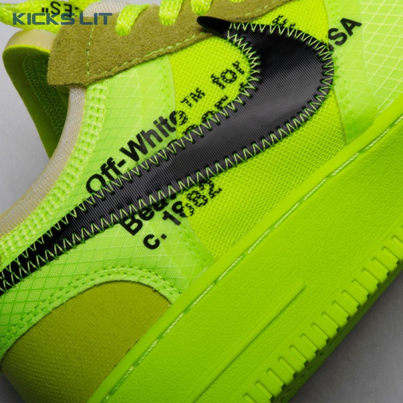 Off-White x Air Force 1 Low 'Volt' Unisex Off-White x Air Force 1 Low 'Volt' Unisex