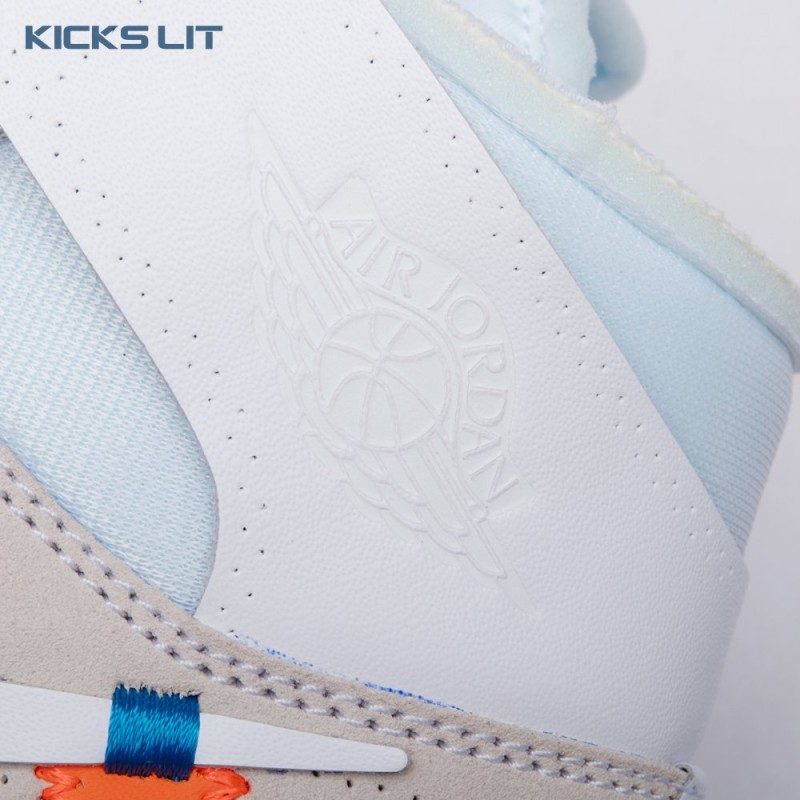 Off-White x Air Jordan 1 Retro High OG BG 'White' 2018 Unisex Off-White x Air Jordan 1 Retro High OG BG 'White' 2018 Unisex