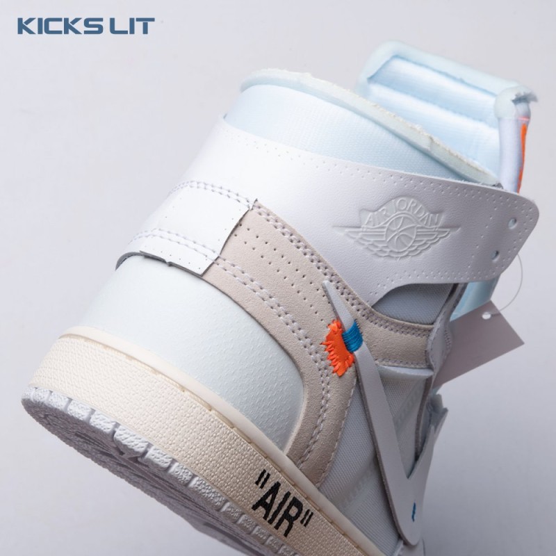 Off-White x Air Jordan 1 Retro High OG BG 'White' 2018 Unisex Off-White x Air Jordan 1 Retro High OG BG 'White' 2018 Unisex