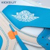 Off-White x Air Jordan 1 Retro High OG 'UNC' Unisex