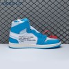 Off-White x Air Jordan 1 Retro High OG 'UNC' Unisex