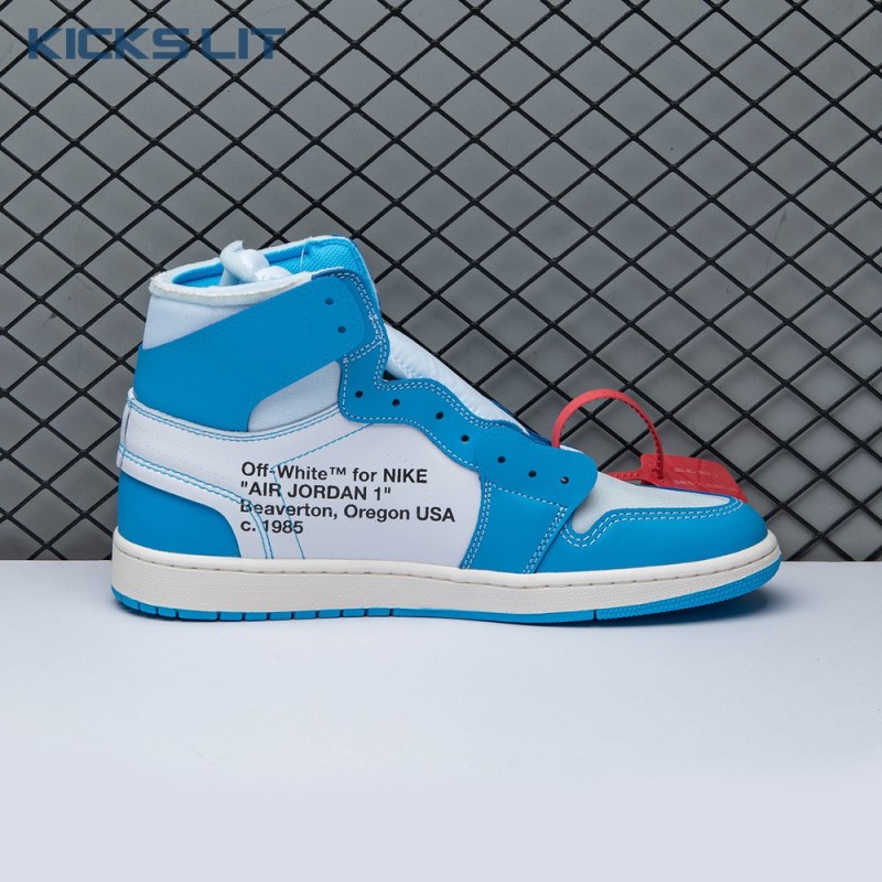 Off-White x Air Jordan 1 Retro High OG 'UNC' Unisex Off-White x Air Jordan 1 Retro High OG 'UNC' Unisex