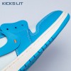 Off-White x Air Jordan 1 Retro High OG 'UNC' Unisex