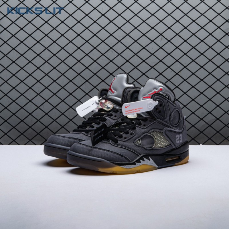 Off-White x Air Jordan 5 Retro SP 'Muslin' Men's Off-White x Air Jordan 5 Retro SP 'Muslin' Men's