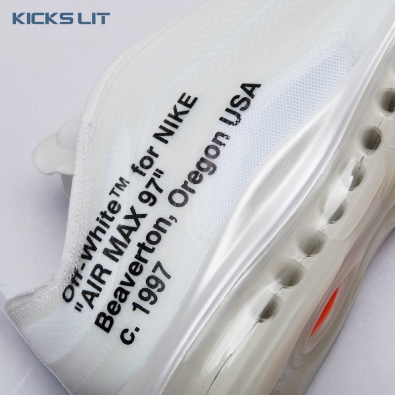 Nike Air Max 97 Off-White AJ4585-100 Men's Nike Air Max 97 Off-White AJ4585-100 Men's