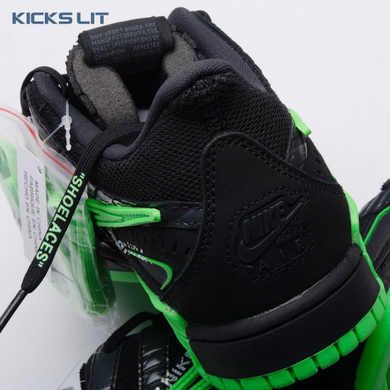 Off-White x Air Rubber Dunk 'Green Strike' Men's Off-White x Air Rubber Dunk 'Green Strike' Men's