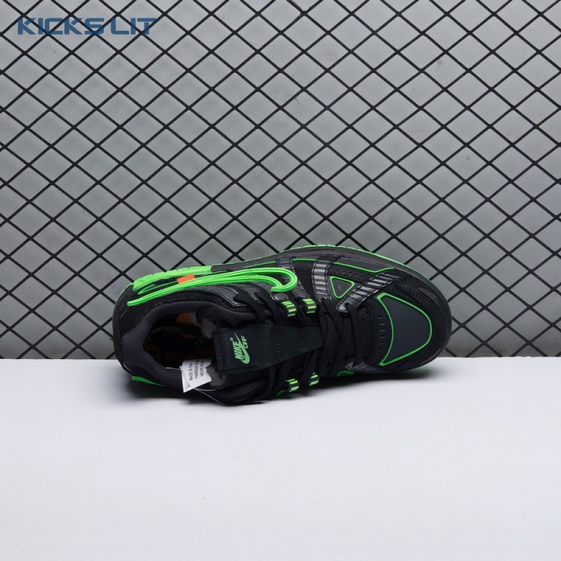 Off-White x Air Rubber Dunk 'Green Strike' Men's Off-White x Air Rubber Dunk 'Green Strike' Men's