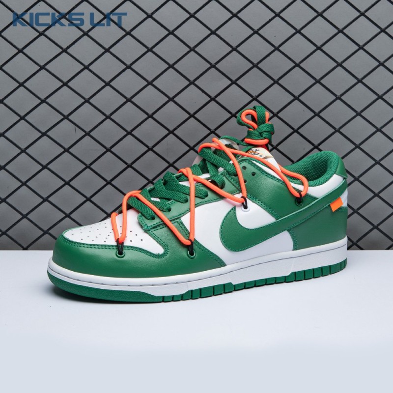 Off-White x Dunk Low 'Pine Green' Unisex Off-White x Dunk Low 'Pine Green' Unisex