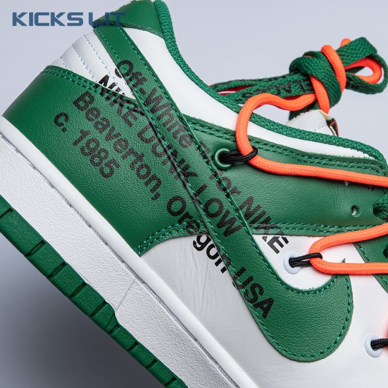Off-White x Dunk Low 'Pine Green' Unisex Off-White x Dunk Low 'Pine Green' Unisex