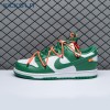 Off-White x Dunk Low 'Pine Green' Unisex