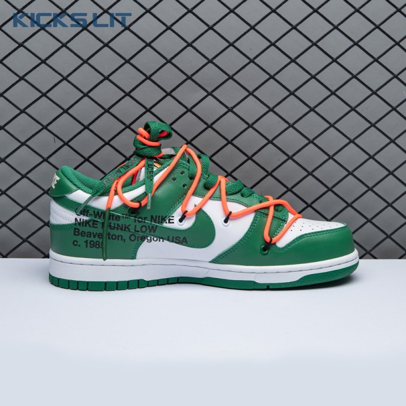 Off-White x Dunk Low 'Pine Green' Unisex Off-White x Dunk Low 'Pine Green' Unisex