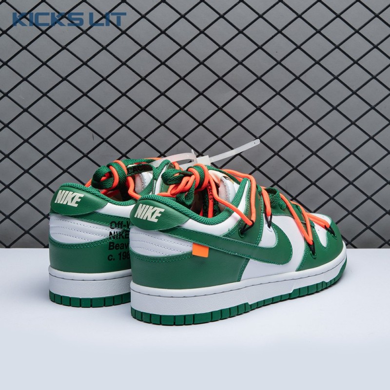 Off-White x Dunk Low 'Pine Green' Unisex Off-White x Dunk Low 'Pine Green' Unisex