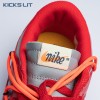 Off-White x Dunk Low 'University Red' Men's