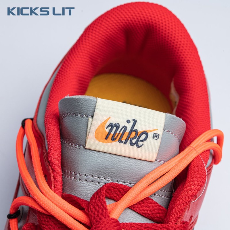 Off-White x Dunk Low 'University Red' Men's Off-White x Dunk Low 'University Red' Men's